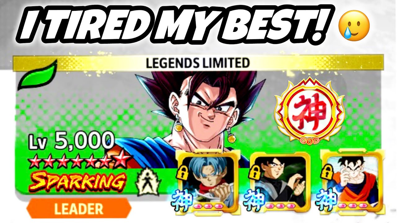 LF T/F Веджито Блю отдал все силы! (Dragon Ball Legends)