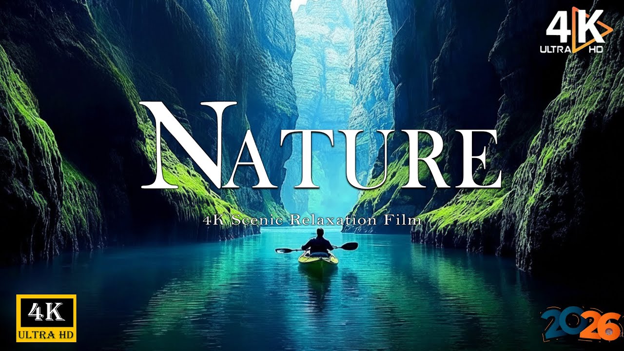 Nature Relaxation Film 4K - Soothing Music | Nature Relaxation Film Ultra HD | Scenic Relaxation 4k