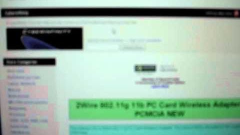How to Find Drivers for a 2Wire 802.11g Legacy PCMCIA Card from Austin Cyber Shop