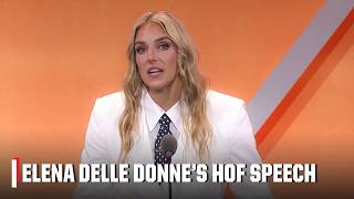 Elena Delle Donne gets inducted into the Basketball Hall of Fame | WNBA on ESPN