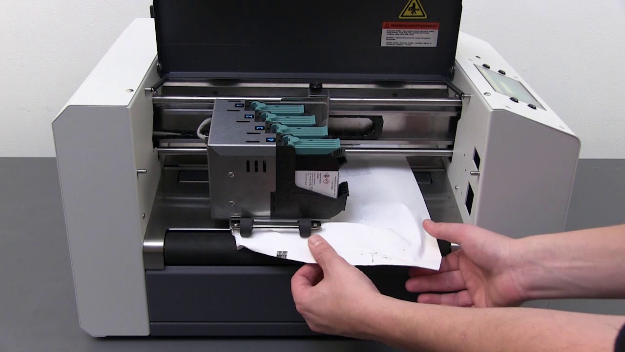 AddressRight 100 300 Removing Jammed Media