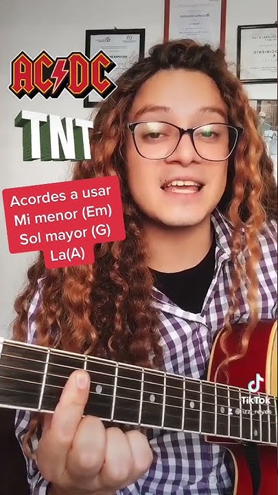 Imperio Inca bicapa sistemático coctel-como tocar tnt de acdc en guitarra acustica - YouTube