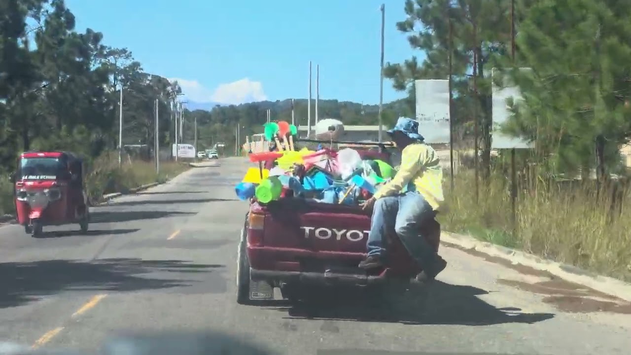 Rumbo aguas termales lempira