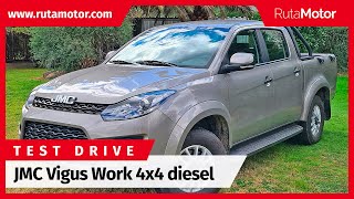 JMC Vigus Work 4x4 Test - A surprising Chinese pickup truck with a Japanese heart