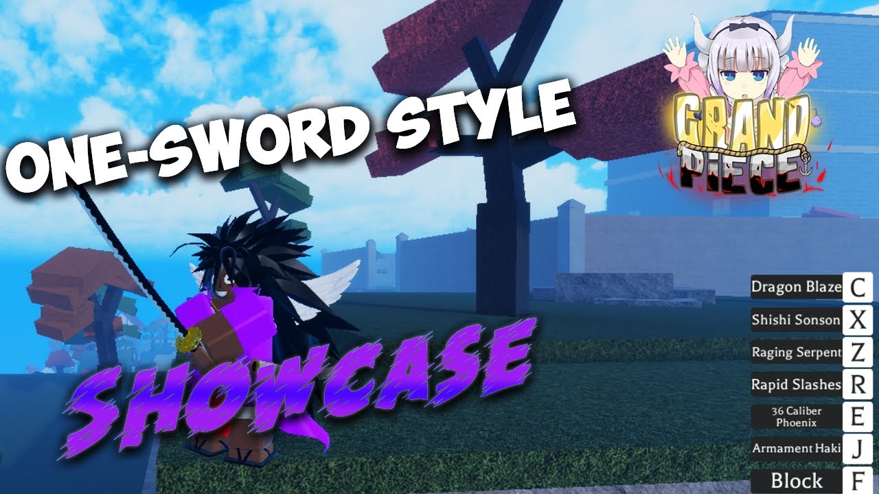 Grand Piece Online OneSword Style Showcase YouTube