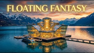 Inside Switzerland's $40M Floating Crystal Palace on Lake Lucerne