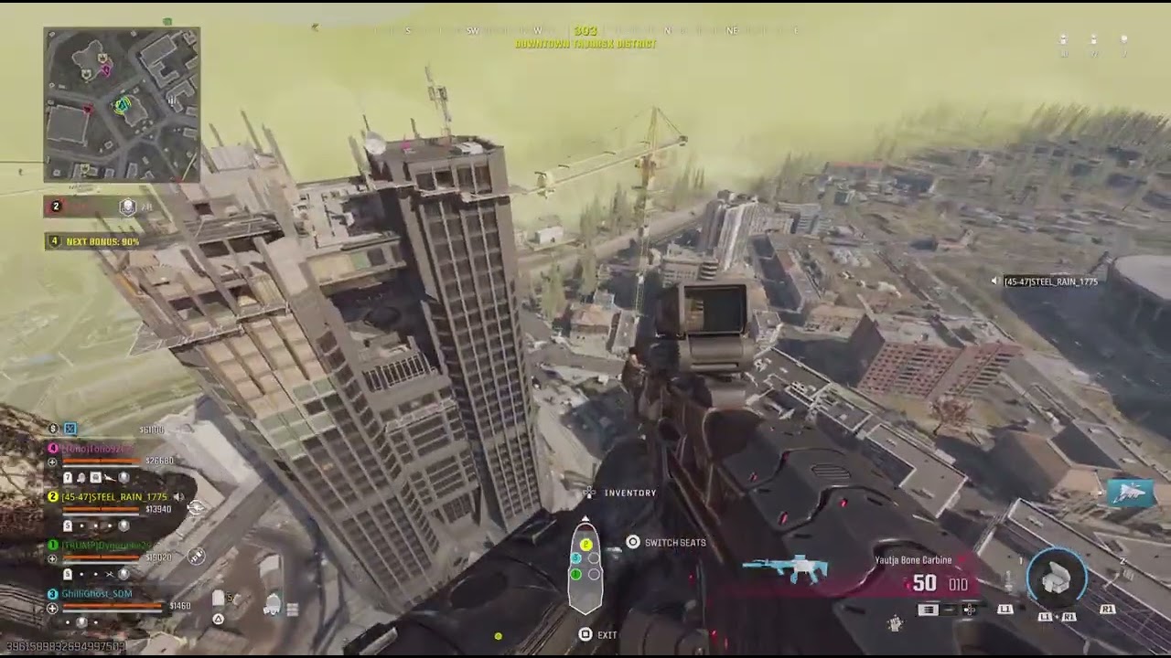 Mopping up the lobby Predator style with Dynomike20 and STEELRAIN! 