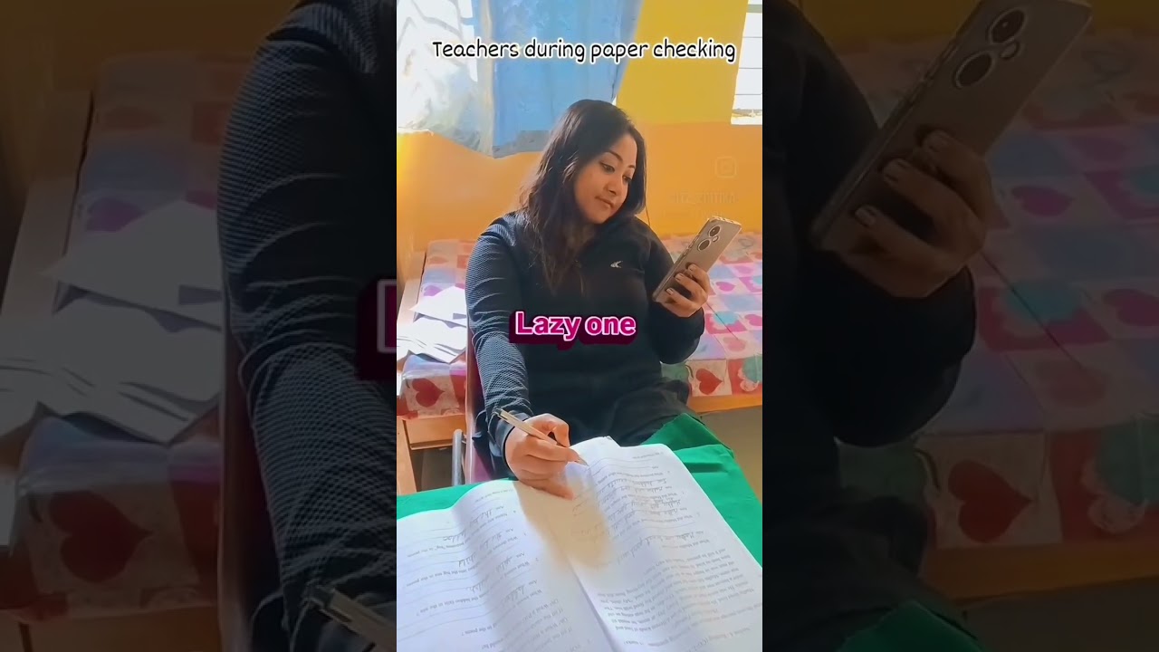 types of teachers# paper checking 