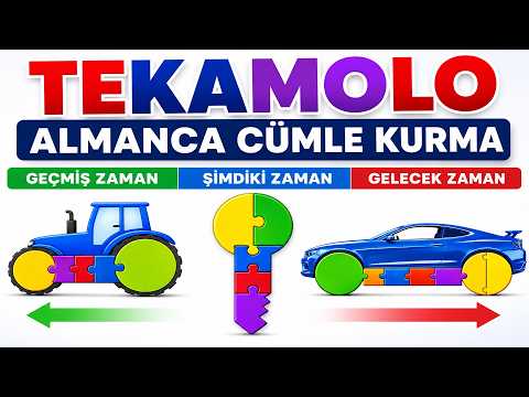 CANLI DERS - TEKAMOLO ile Almanca Cümle Kurma