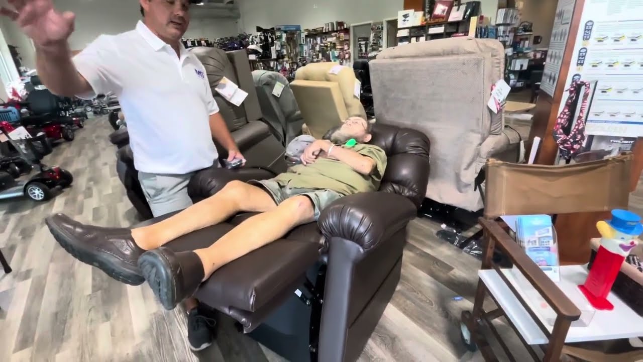 First time in a Golden Twilight chair!