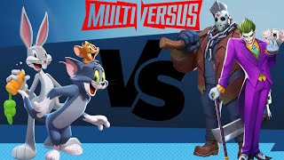 Bugs Bunny & Tom & Jerry VS Jason & The Joker - Multiversus Gameplay