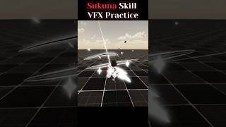 SUKUNA SKILL VFX PRACTICE [JJS SKILL BUILDER]  #jujutsushenanigans #jujutsukaisen #jjk #jjkgame