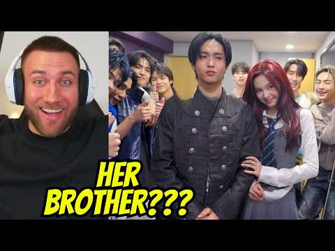 MEETING HER BROTHER!! BABYMONSTER - ‘Really Like You’ MUSIC SHOW BEHIND - REACTION