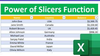 Power of Slicer in Excel | Filter Data Instantly with Interactive Buttons