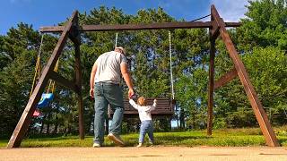 The Best Swing Set For Your Family's Back Yard!
