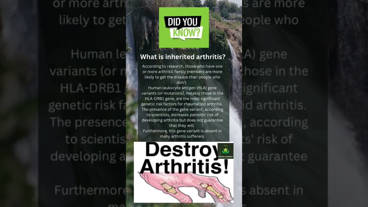 Is inherited arthritis? Arthritis ArthritisPain Shorts 