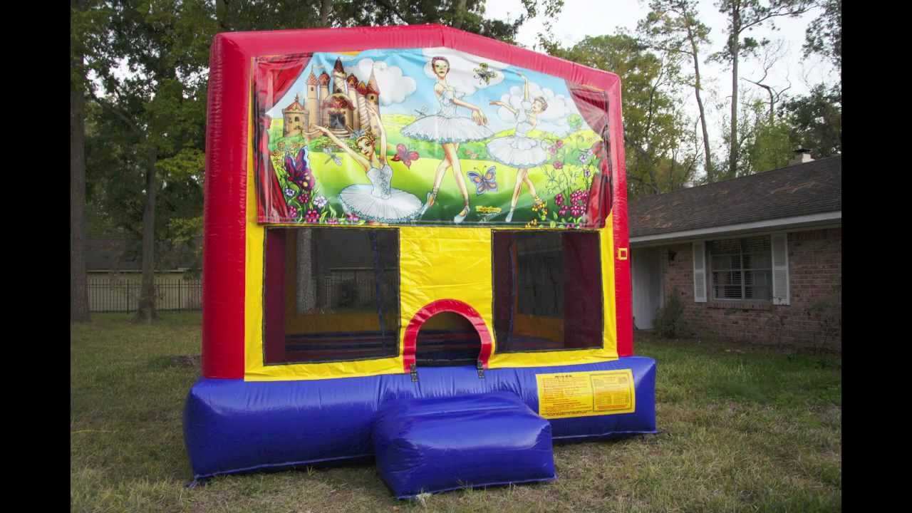 ballerina อ่านว่า Ballerina Themed Moonwalk Rental for Ballerina Party Rentals