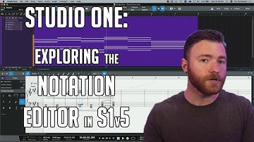 Studio One: Exploring the Notations Features in v5