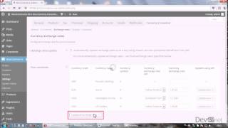 WooCommerce All in One Currency Converter presentation screenshot 1