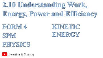 [中文解说][Lecture 4] Ch2.10 Understanding Work, Energy, Power and Efficiency