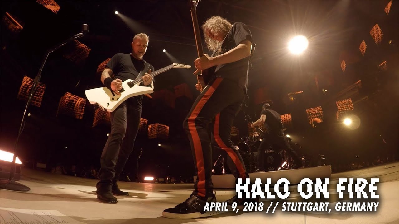 Metallica Halo On Fire Stuttgart Germany   April 9 2018