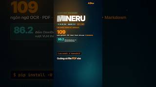 🔥 MinerU — biến PDF, Word, Excel, ảnh scan thành Markdown sạch cho LLM &amp; RAG