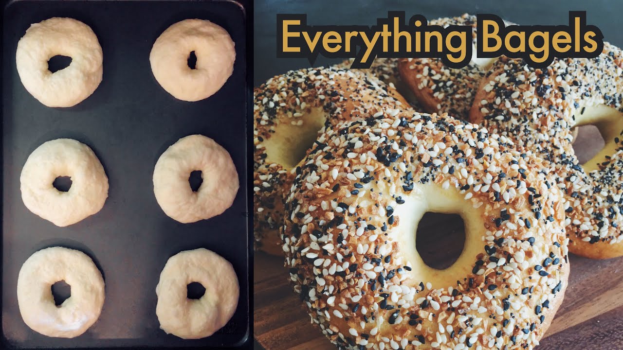 How to Make Everything Bagels at Home - YouTube