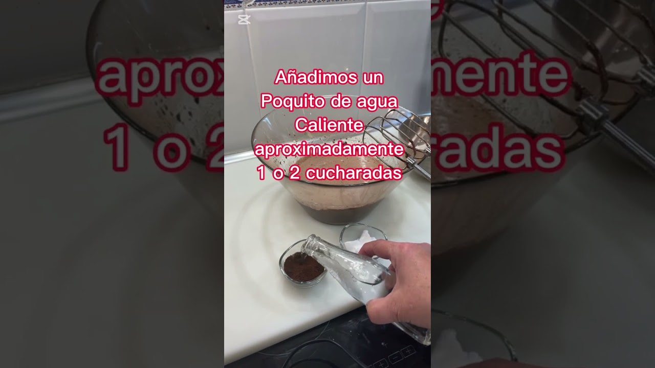Bizcocho de chocolate IRRESISTIBLE 🍫🤤 (esponjoso y fácil)