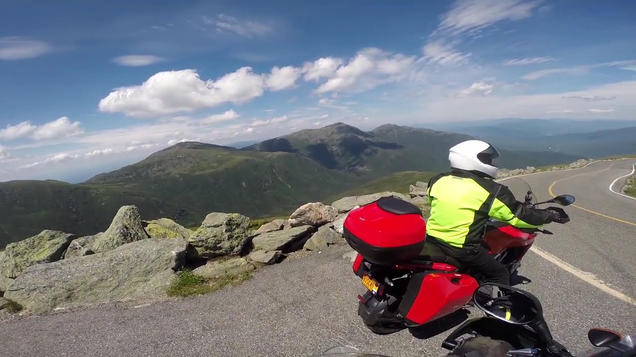 Riding down Mount Washington with Dollar Bill 2014 JULY