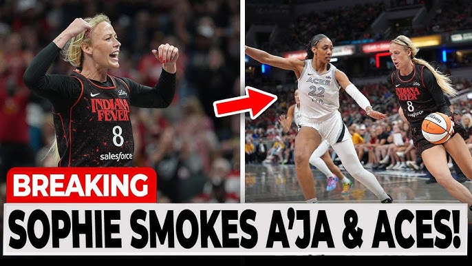 Caitlin Clark FIRED UP Over RED HOT Sophie Cunningham As Indiana Fever DOMINATE A’Ja Wilson LV Aces