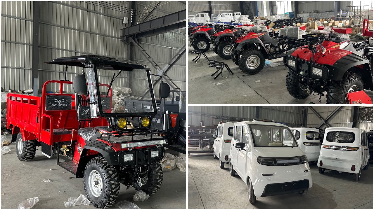 OPTOM BENZINLI MOTOROLER KVADRADSKL ELEKTRO CAR NARXLARI ALP MOTORS ZAVODI