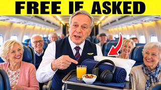 15 Things Seniors Can Get for FREE on a Flight — But Airlines Won’t Offer Them