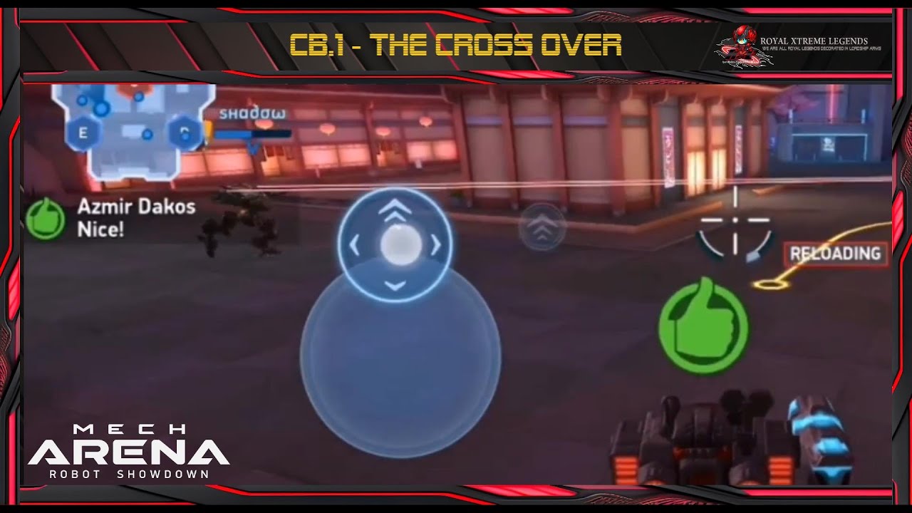 First Collab: The Crossover of Azmir Dakos Gameplay with ShadowYT Mech Arena Super Star | Mech Arena