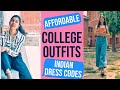 6 Style On a Budget Outfits To Wear In Indian Colleges + Giveaway | Sejal Kumar