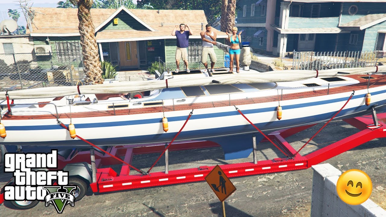 GTA 5 - I FOUND MICHAEL'S LOST BOAT (secret ending)