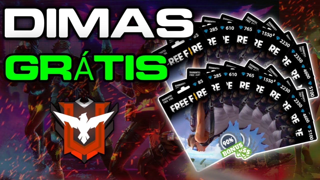 COMO GANHAR DIMAS GRATIS NO FF - YouTube