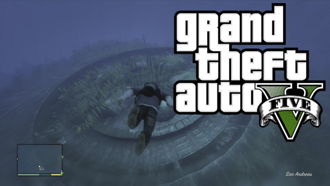 GTA 5   Crashed UFO! Easter Egg!