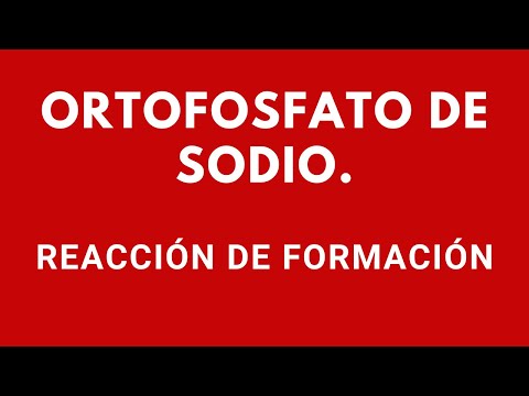 Video: ¿Qué es el fosfato monohidrógeno de sodio?