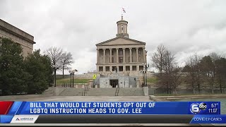 Bill that would let students opt out of LGBTQ instruction heads to Gov. Lee