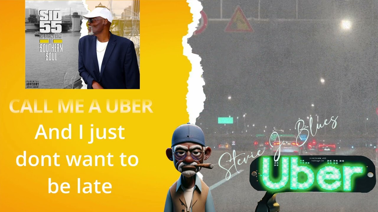 🎶 Sid55 Hit Single "Uber" ft. Stevie J Blues | Official Lyric Video 🎶