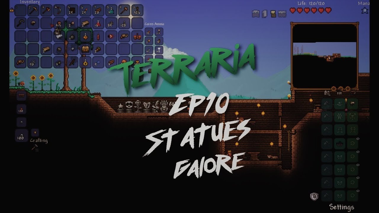 Terraria EP Statues Galore YouTube
