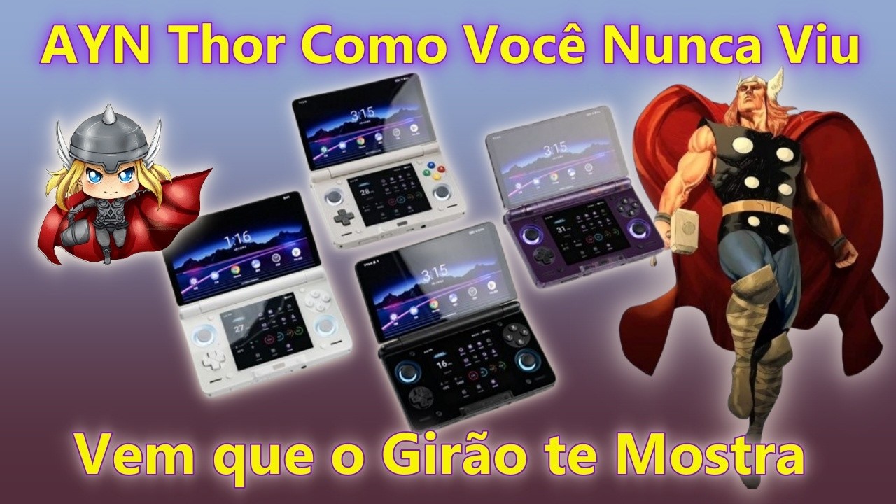 AYN Thor Como Você Nunca Viu REVIEW - YouTube