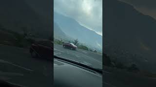 Driver Switch to the Opposite Side of a Unique Road Due to Rules