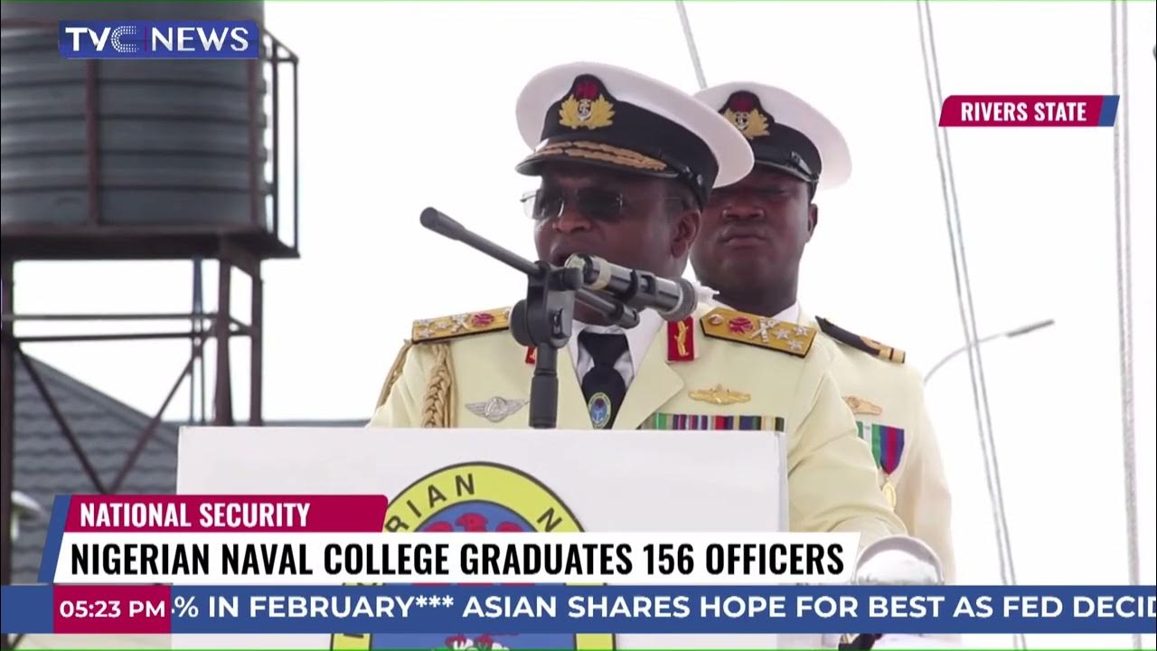 Nigerian Naval College Graduates 156 Officers in Rivers State