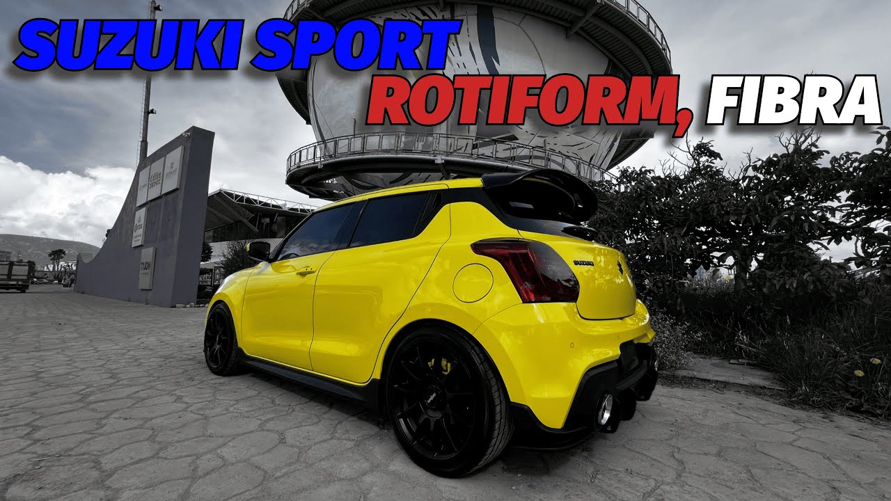 Rines Rotiform en Suzuki Swift Sport 2023 || ROBERTO MANCILLA - YouTube