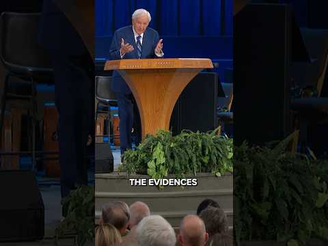 “The Bible says one of the evidences of…” artwork