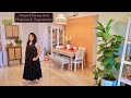 Magical makeover  tour of my dining area  kitchen crockery unit new dining table  home tour