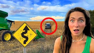 I Found An Abandoned Car CRASHED In My Field  party2