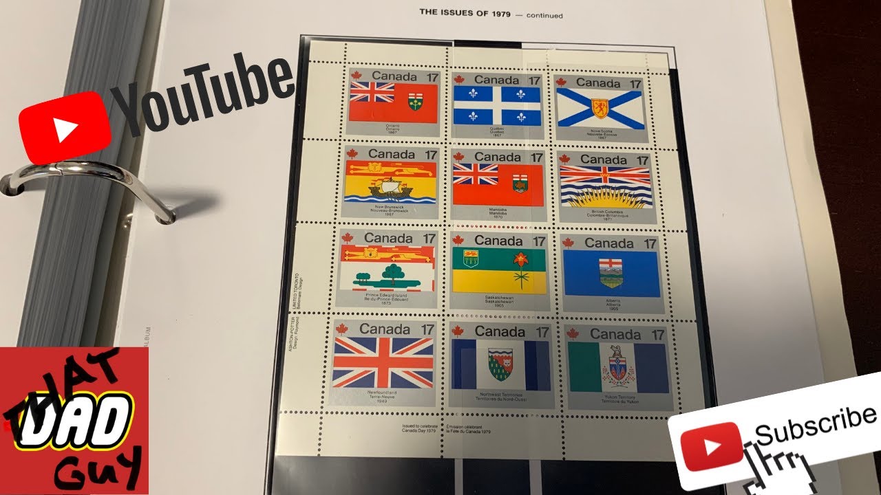 Canadian Postage Stamps 1953 to 1982