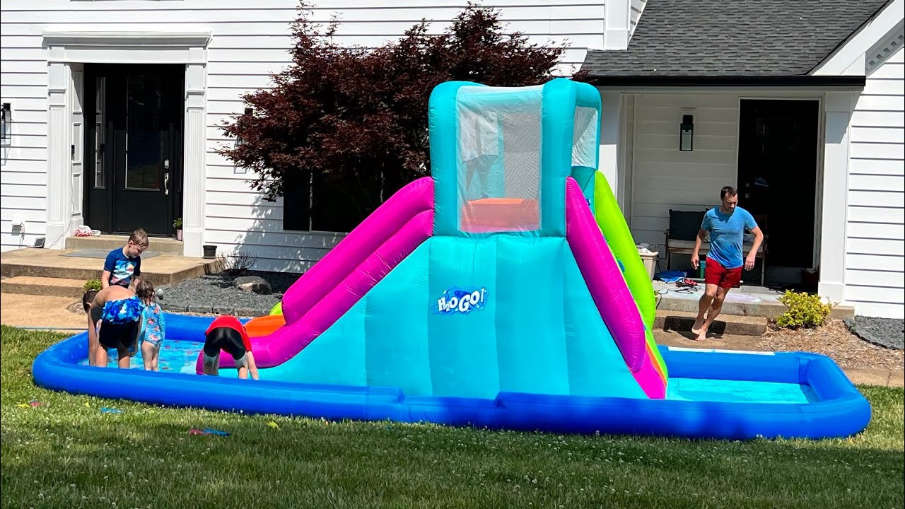 How to easily take down and store any inflatable. 